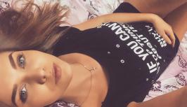 Single sexy girl wait for you in her bed