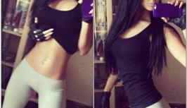 This girl like fitness and she has hot sexy body