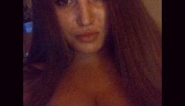 Sexy girl with big tits on videochat